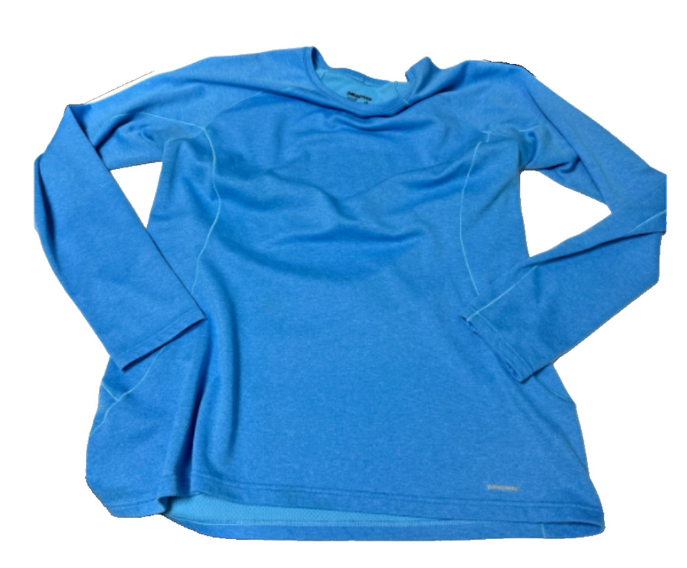 Patagonia Capilene 3 Women's Long Sleeve Blue Shirt – Size XL